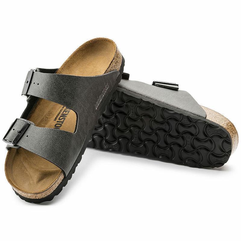 Birkenstock Birko Flor Arizona Herre Grå | DK 240UZG